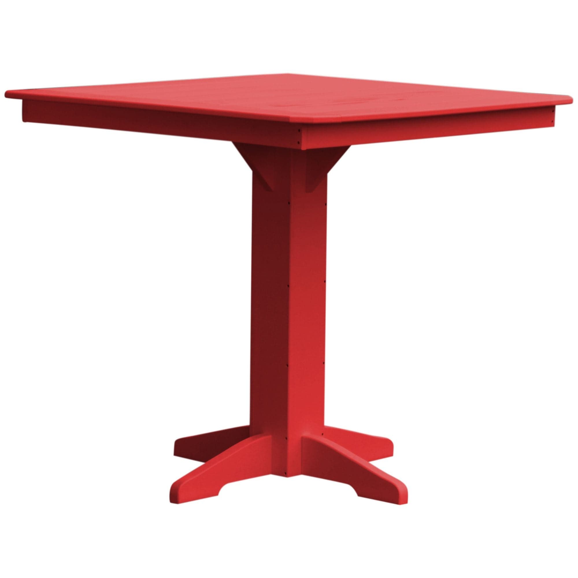 Keystone Amish Co. Square Poly Outdoor Bar Height Table