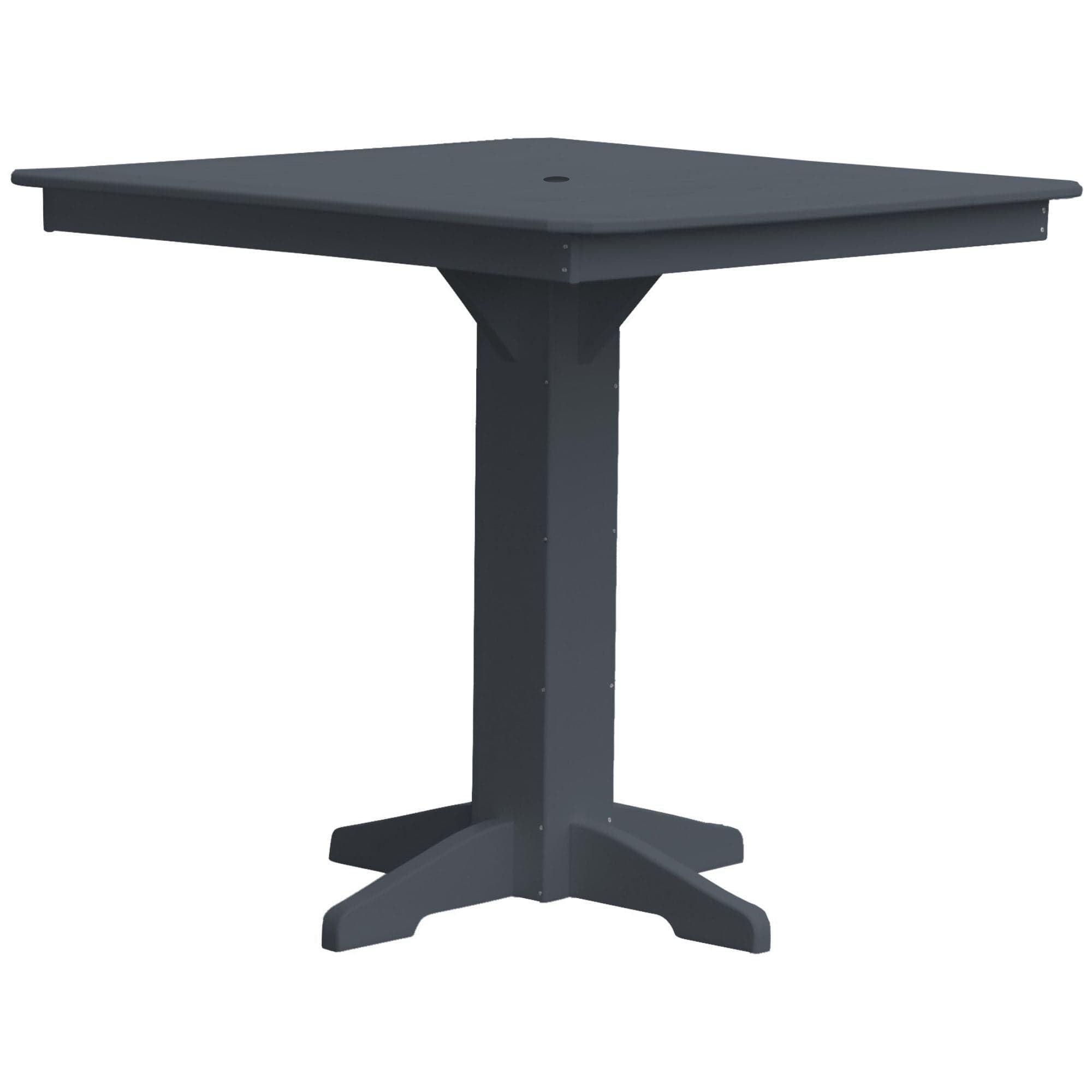 Keystone Amish Co. Square Poly Outdoor Bar Height Table