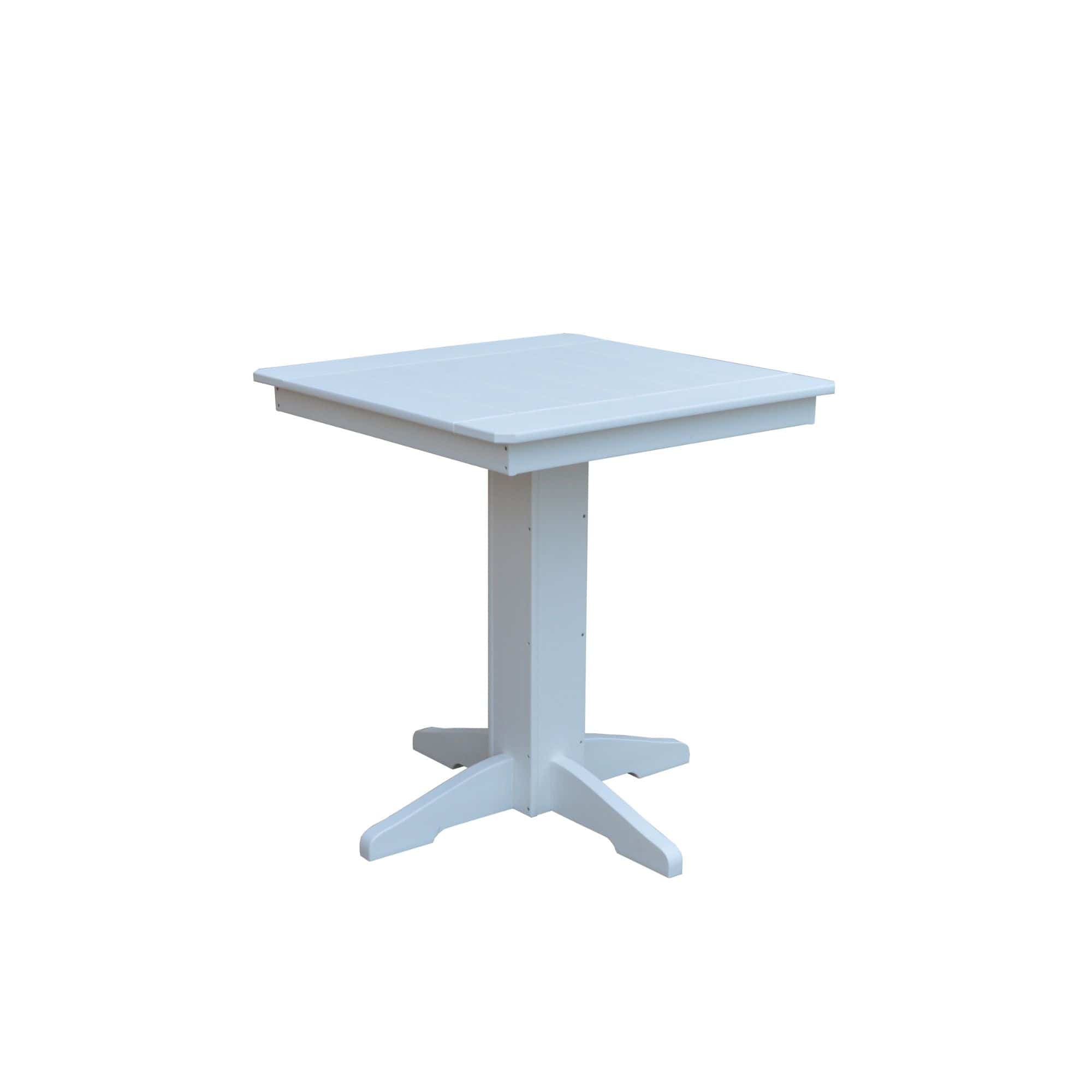 Keystone Amish Co. Square Poly Outdoor Counter Height Table