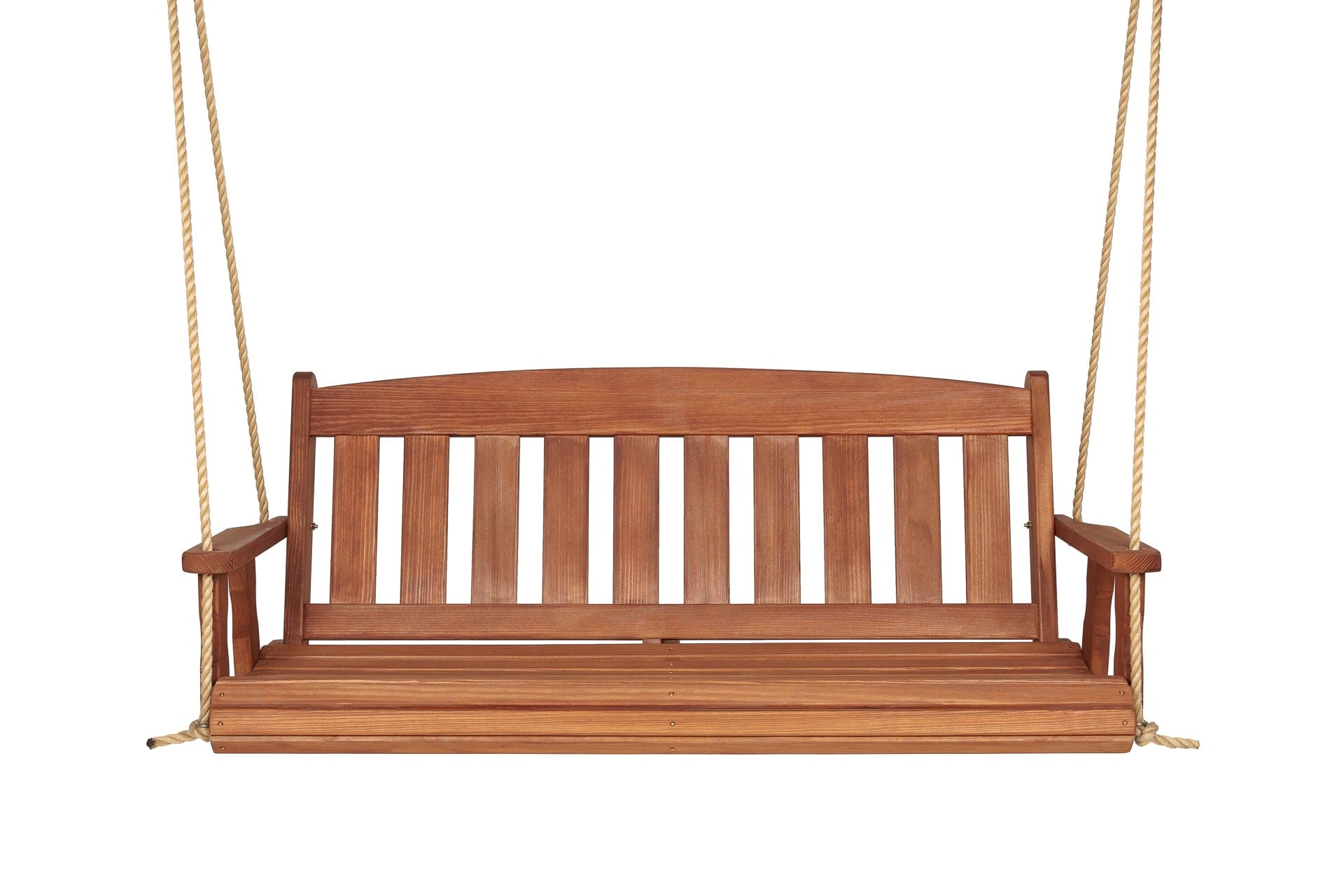 Amish Casual 6 Foot Cedar Stain Mission Porch Swing