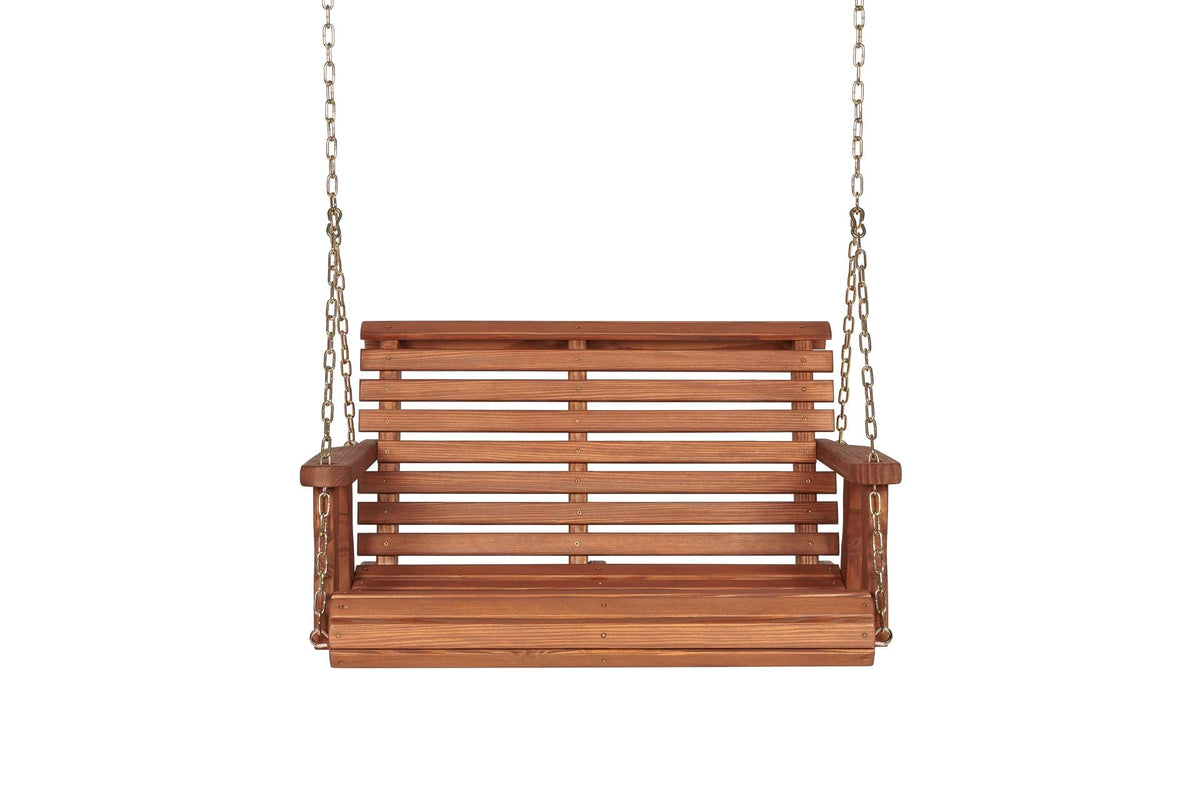 Amish Casual Heavy Duty Roll Back Porch Swing