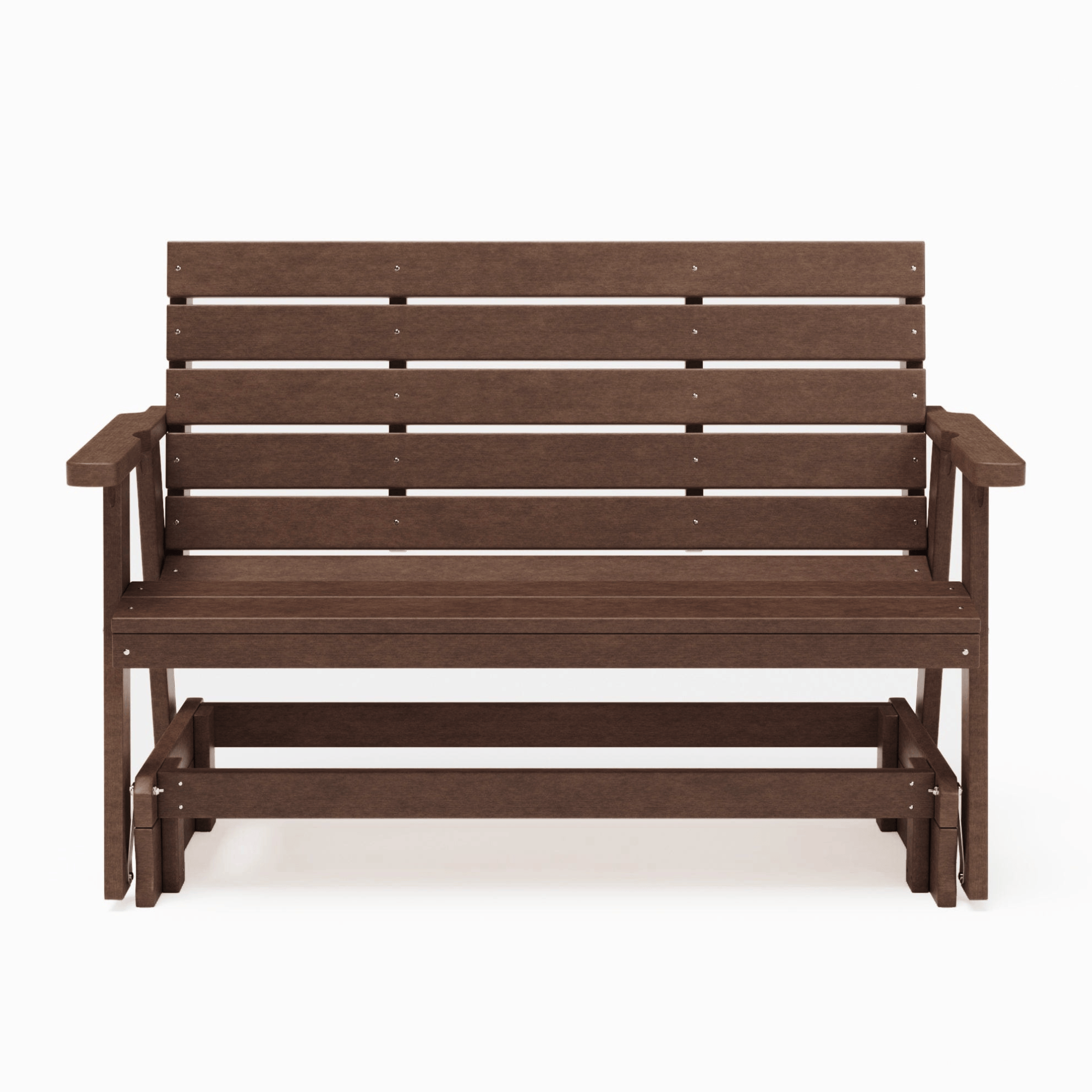 SimplyPoly Amish Made Signature Recycled Plastic Porch Glider