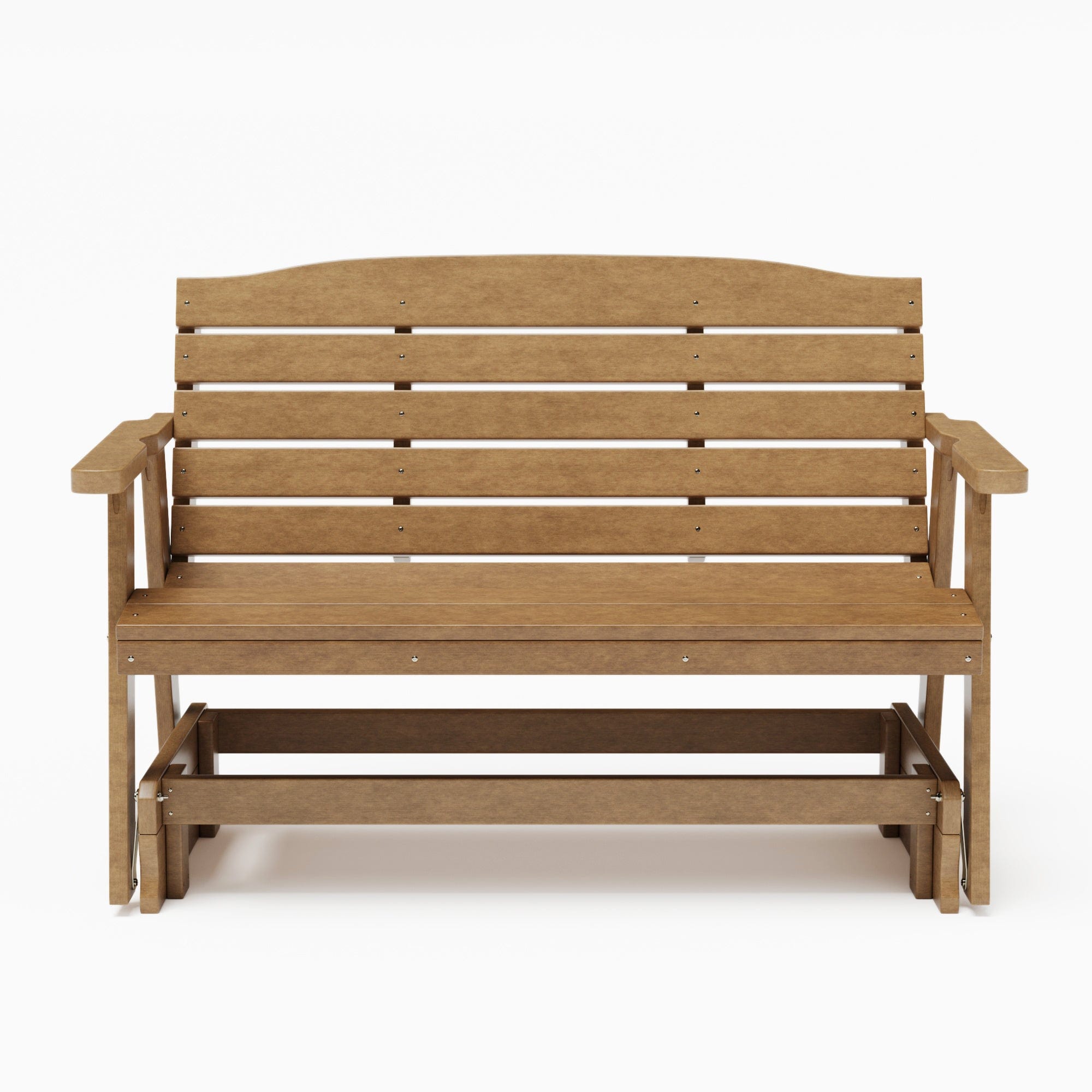 SimplyPoly Amish Made Classic Recycled Plastic Porch Glider