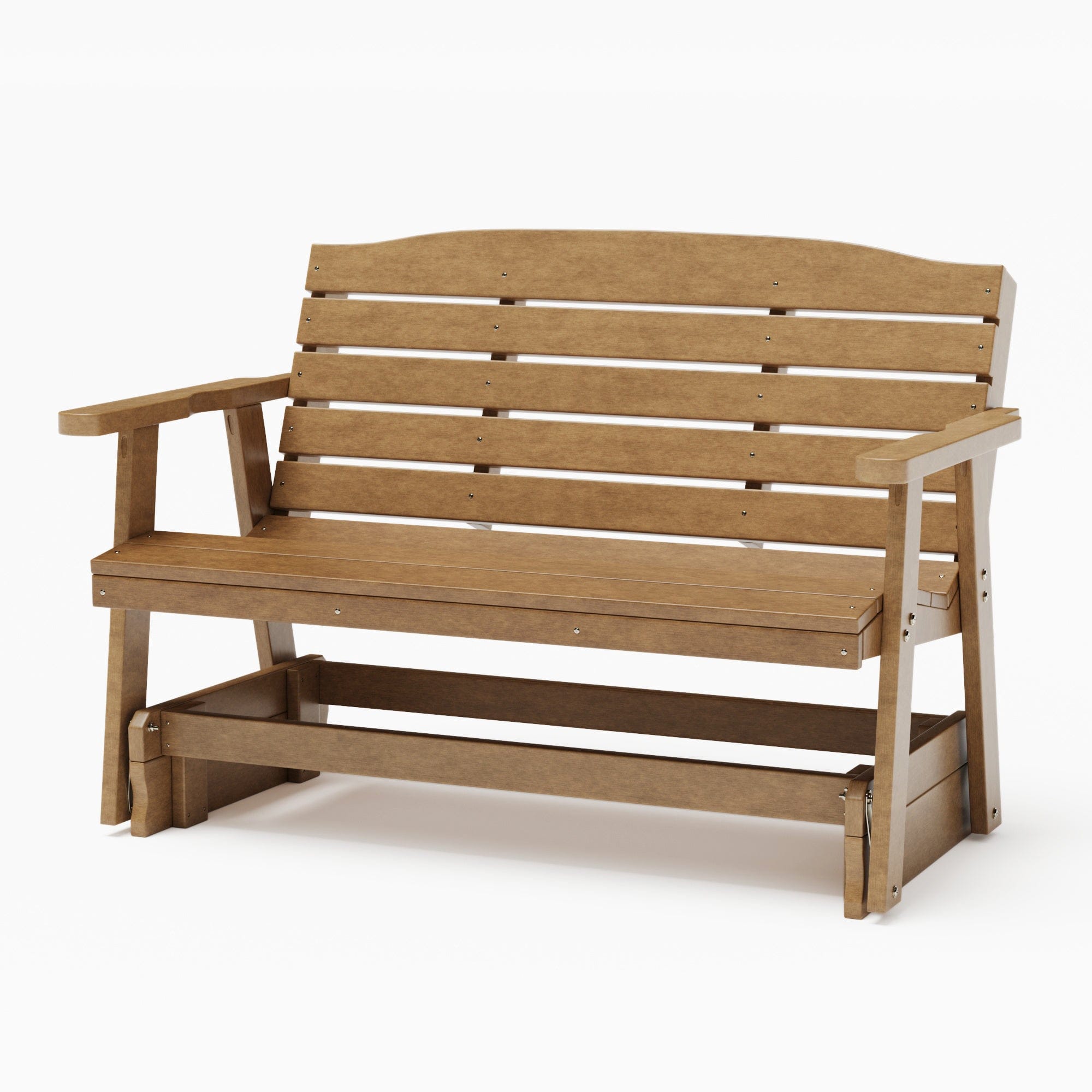 SimplyPoly Amish Made Classic Recycled Plastic Porch Glider