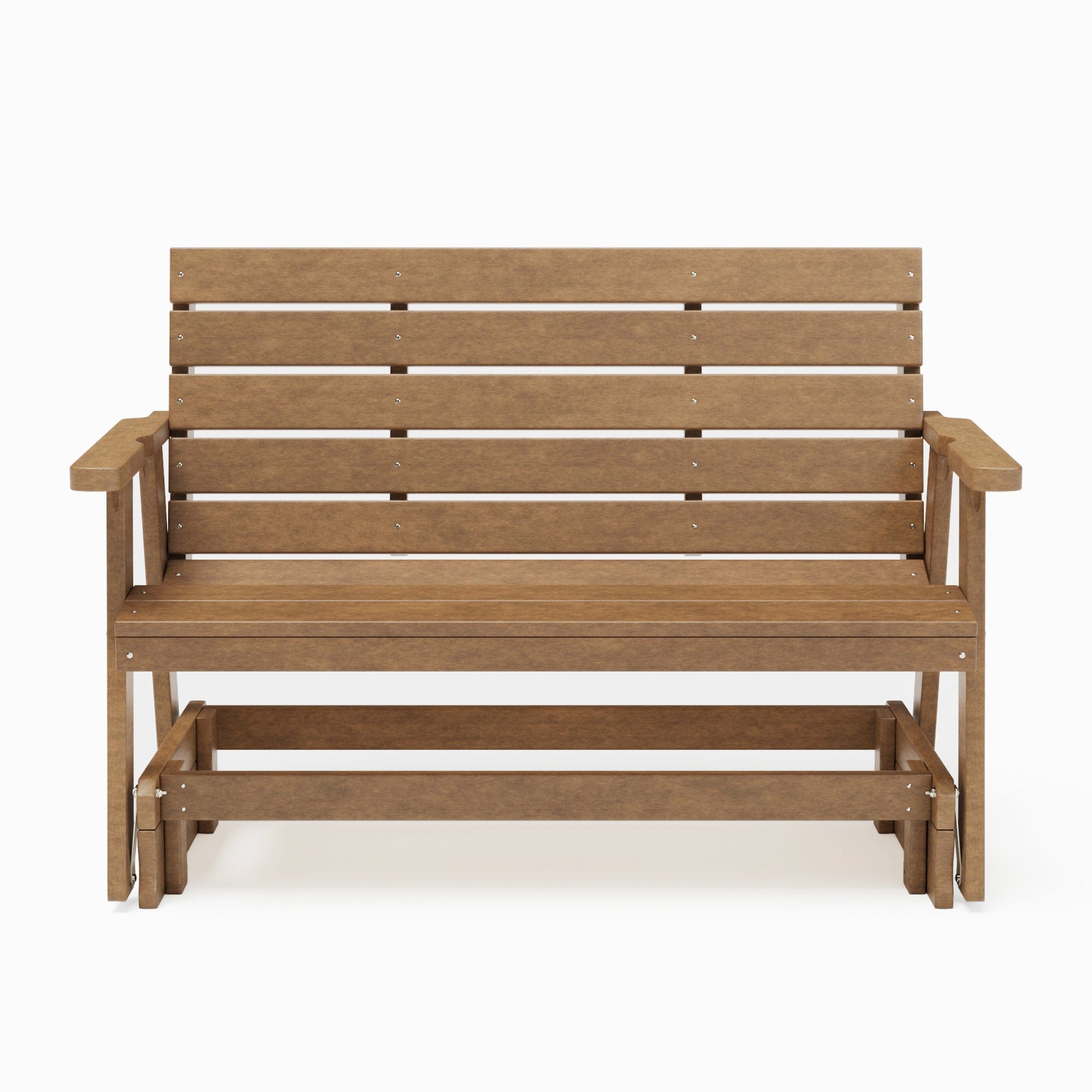 SimplyPoly Amish Made Signature Recycled Plastic Porch Glider