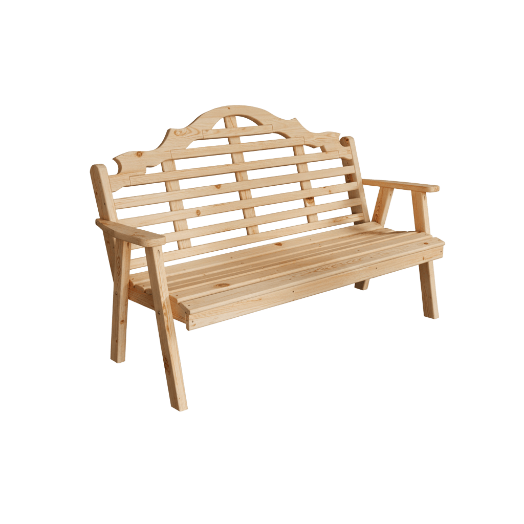 Keystone Amish Co. Milan Wooden Garden Bench