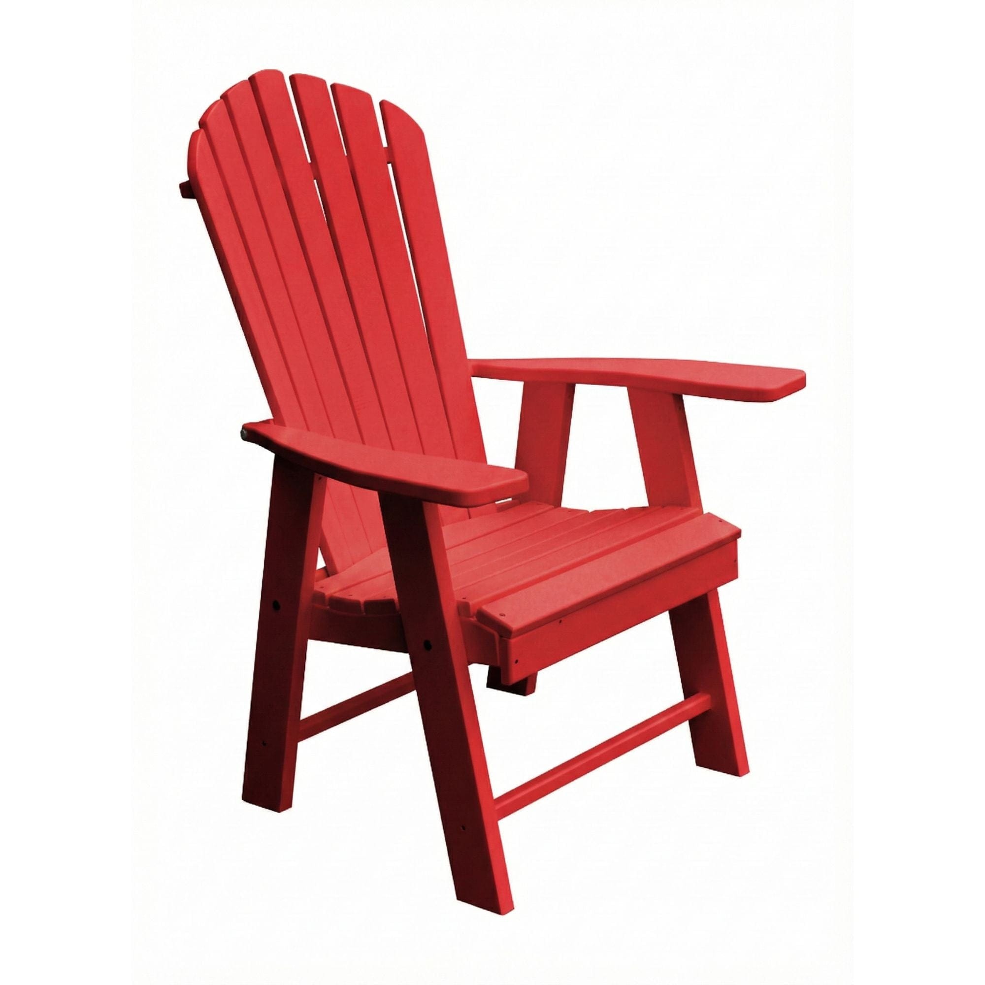 Keystone Amish Co. Poly Lumber Upright Adirondack Arm Chair
