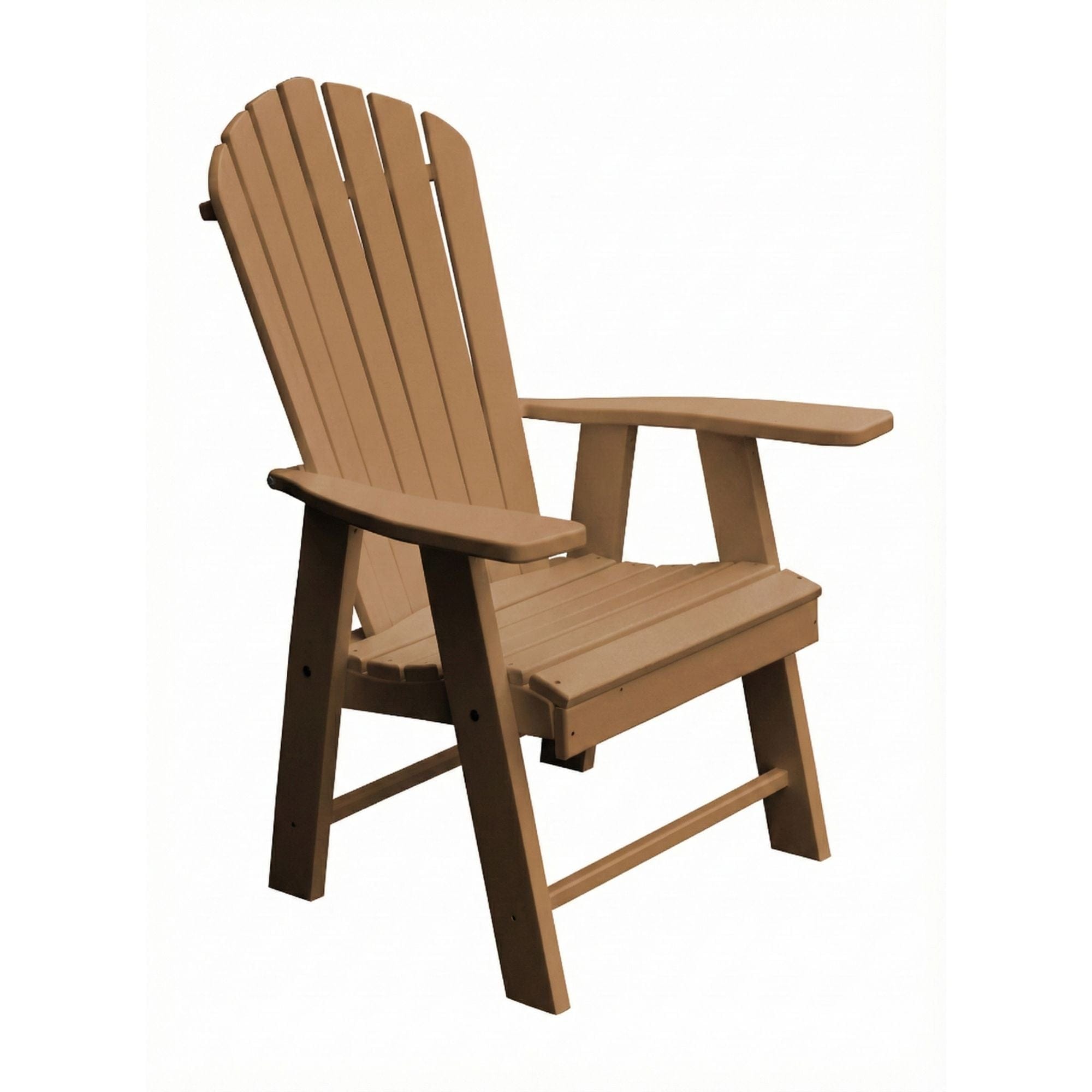 Keystone Amish Co. Poly Lumber Upright Adirondack Arm Chair