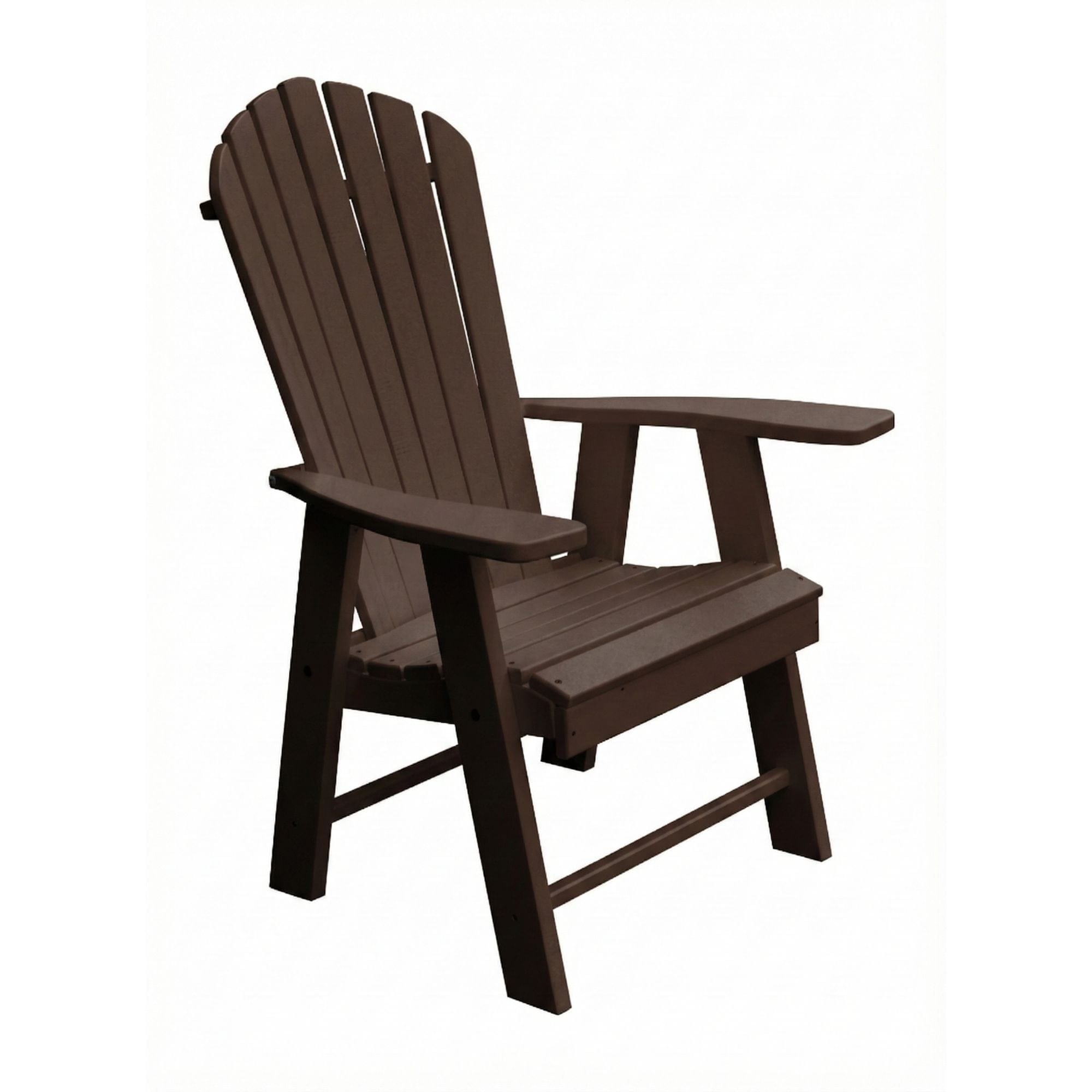 Keystone Amish Co. Poly Lumber Upright Adirondack Arm Chair