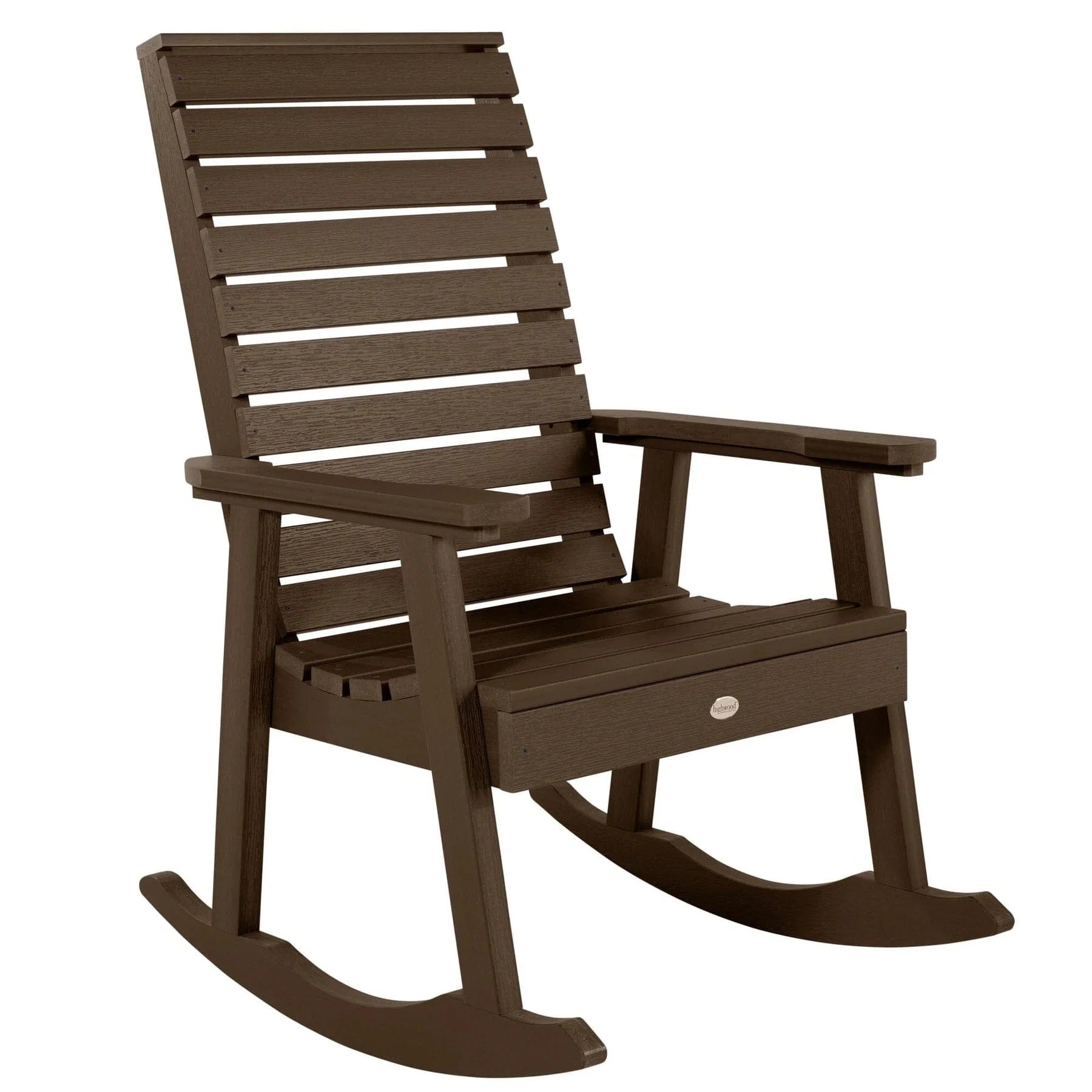 Highwood USA Weatherly PVC Plastic Rocking Chair