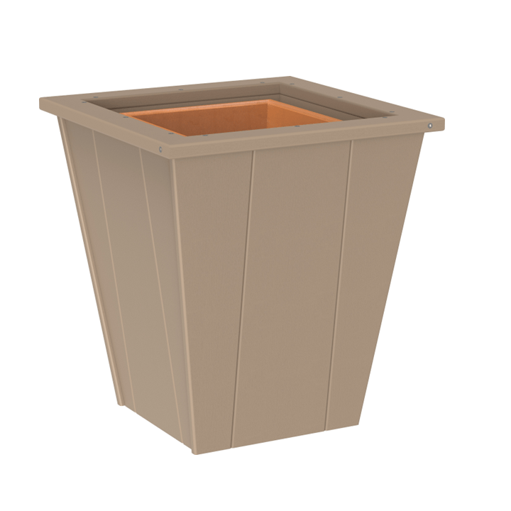 LuxCraft Elite Poly Lumber Planter