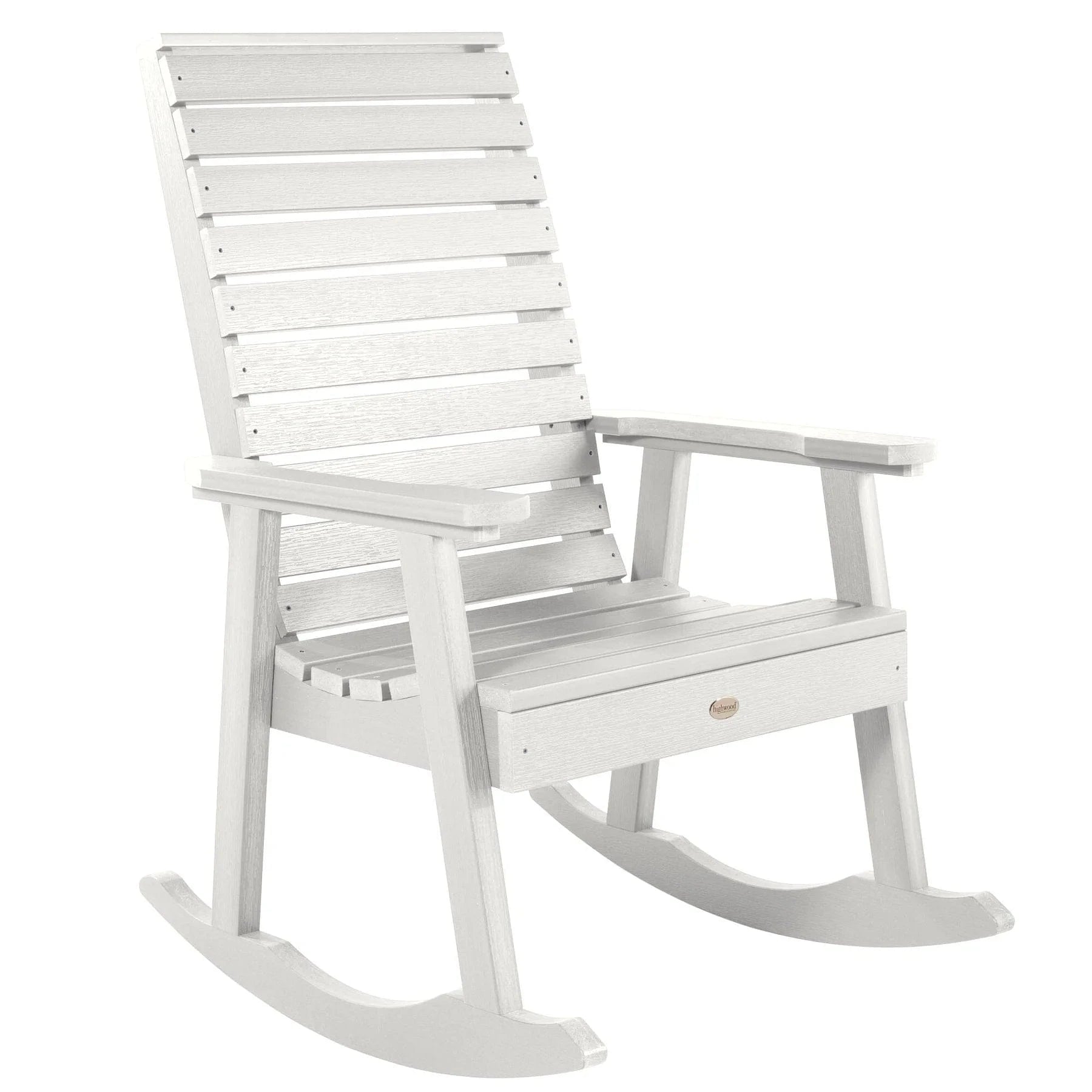 Highwood USA Weatherly PVC Plastic Rocking Chair