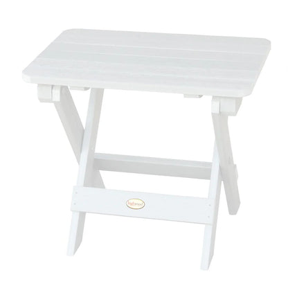 Highwood USA Rectangle Recycled Plastic Folding Side Table