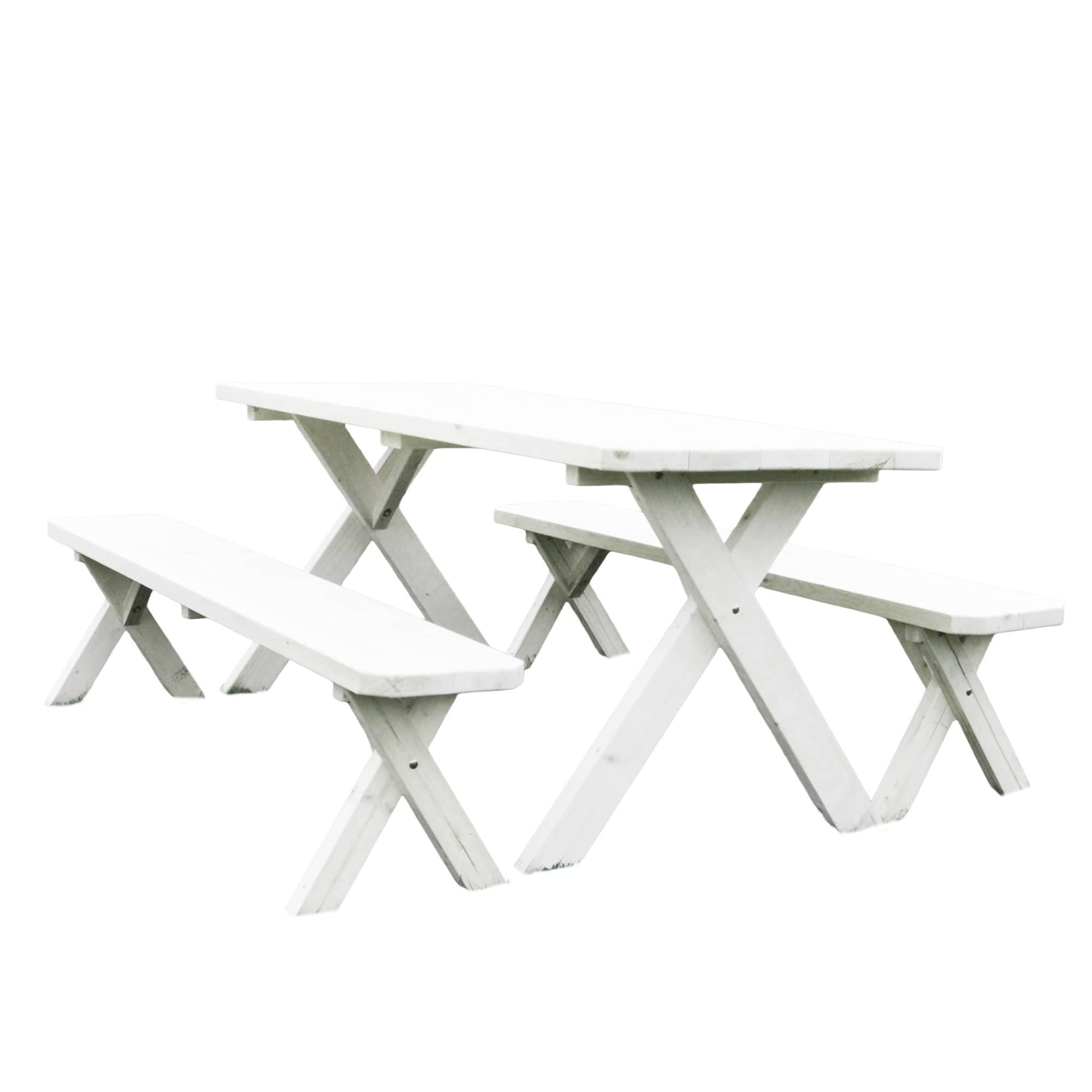 Keystone Amish Co. Spruce Crossleg Outdoor Dining Set