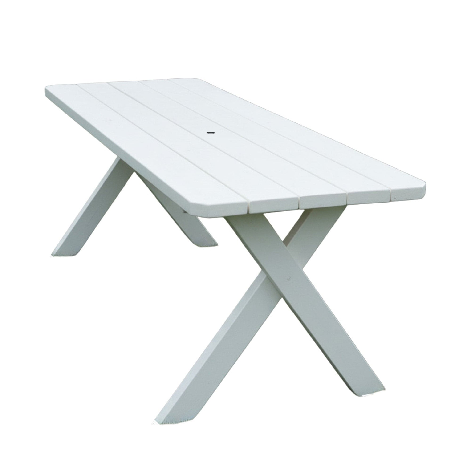 Keystone Amish Co. Spruce Crossleg Outdoor Dining Table