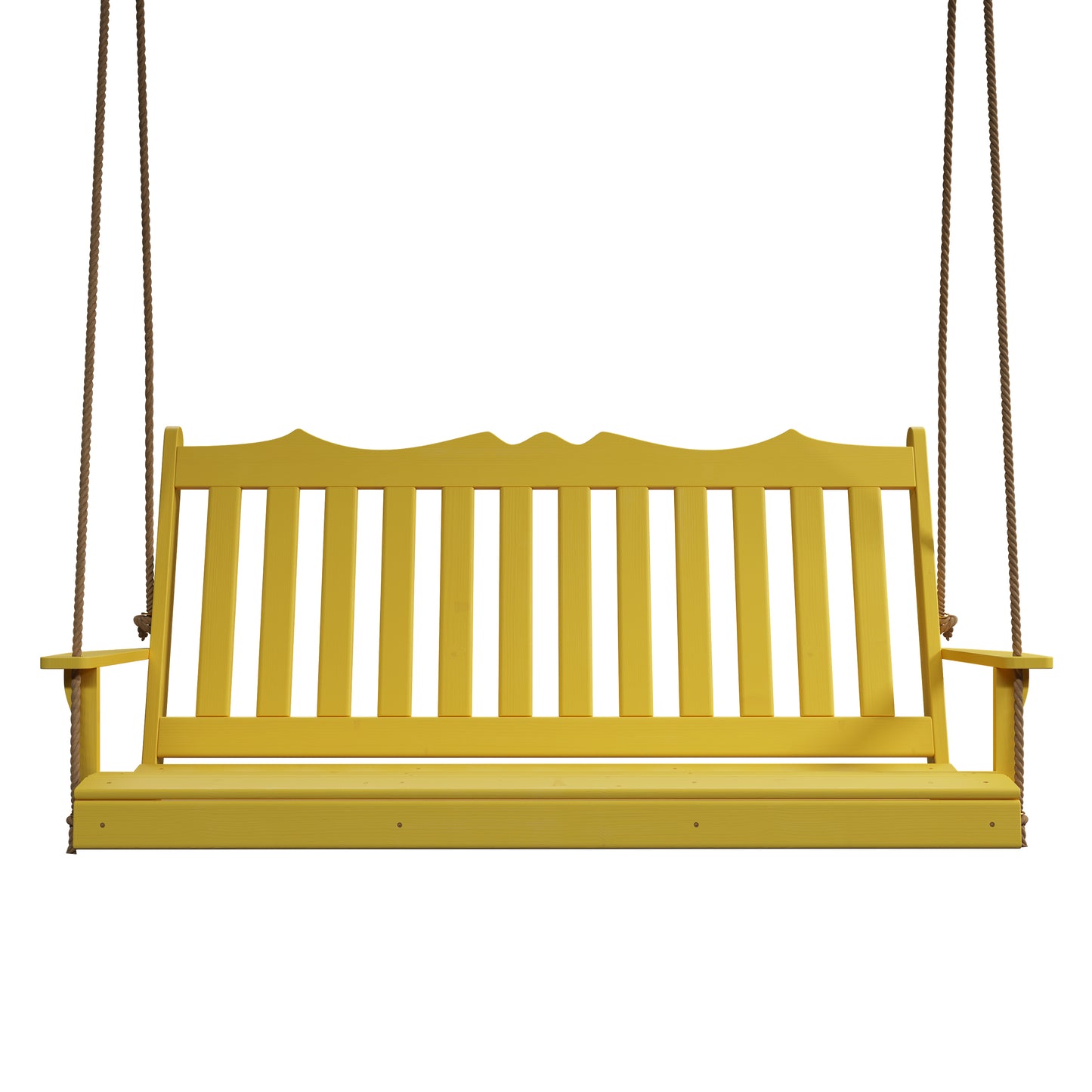 Keystone Amish Co. 4 Foot York Porch Swing, Black