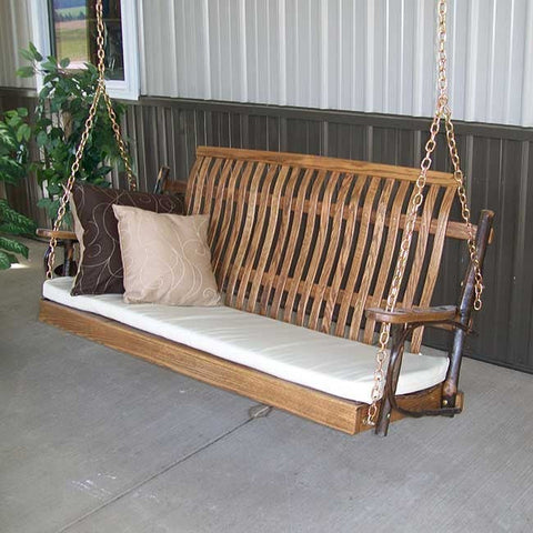 A&L Furniture Co. Hickory Porch Swing
