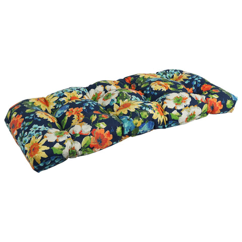 Blazing Needles 42 x 19 Tufted Outdoor Cushion For Benches And Porch Swings