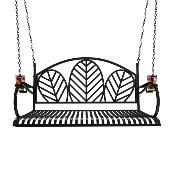 Live Casual Palm Springs Metal Porch Swing The Porch Swing Company