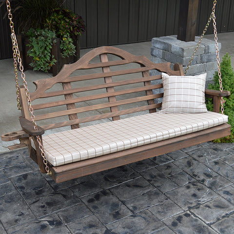 A&L Furniture Co. Marlboro Red Cedar Porch Swing