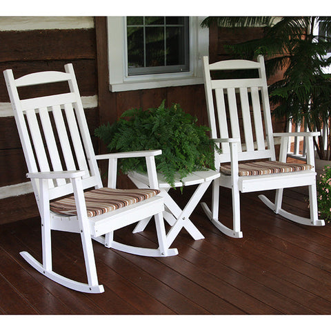 A&L Furniture Co. Classic Recycled Plastic Rocking Chair