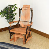 A&L Furniture Co. Hickory Glider Chair