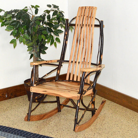 Outdside Rustic Rocking Chairs – The Porch Swing Company
