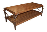 A&L Furniture Co. Hickory Coffee Table W/ Shelf