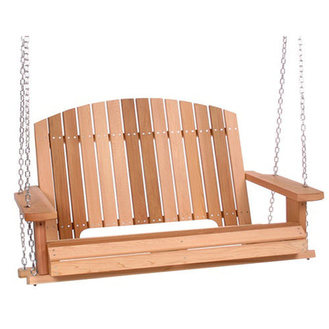 All Things Cedar Pergola 4ft. Red Cedar Porch Swing