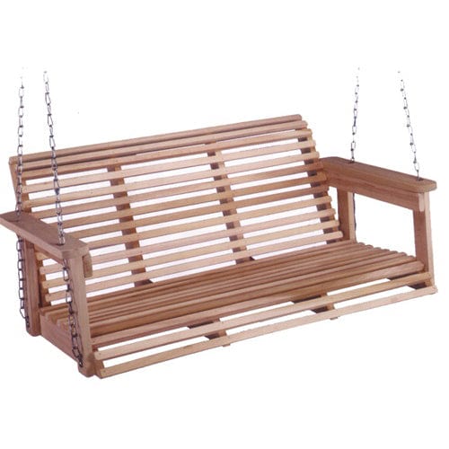 Beecham Swing Co. Roll Bottom 4ft. Porch Swing