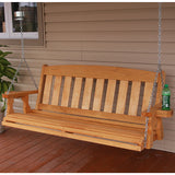 Centerville Amish Heavy Duty Mission Treated Porch Swing