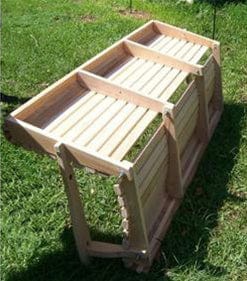 LA Swings Cypress Console Porch Swing