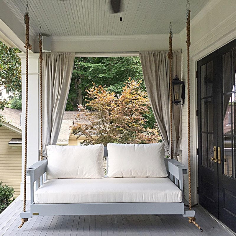 Four Oak Designs The AllAmerican Swing Bed For Porch The Porch Swing