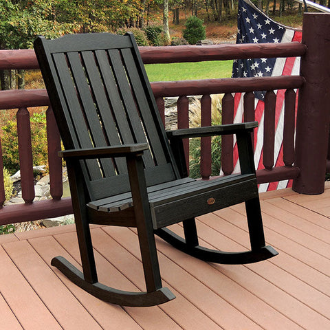 Highwood USA Lehigh Recycled Plastic Rocking Chair