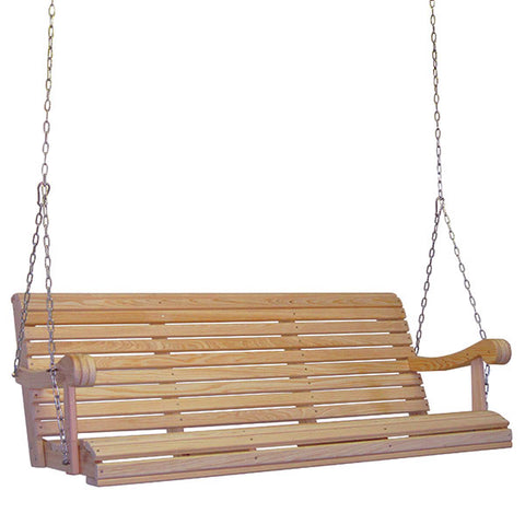 Hershyway Grandpa Series 5ft. Cypress Porch Swing