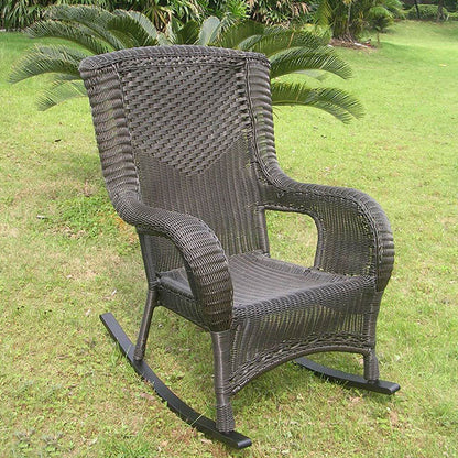 International Caravan San Tropez Resin Wicker Rocker