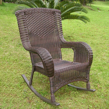 International Caravan San Tropez Resin Wicker Rocker