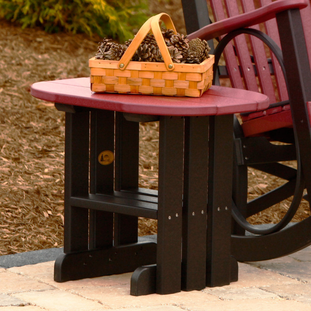 LuxCraft Recycled Plastic End Table