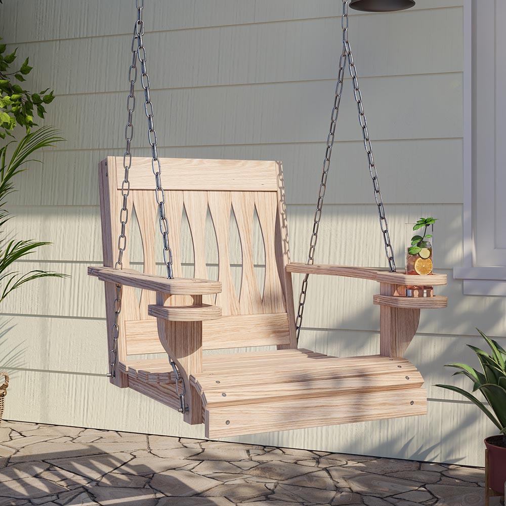 LA Swings Hourglass Swing Chair