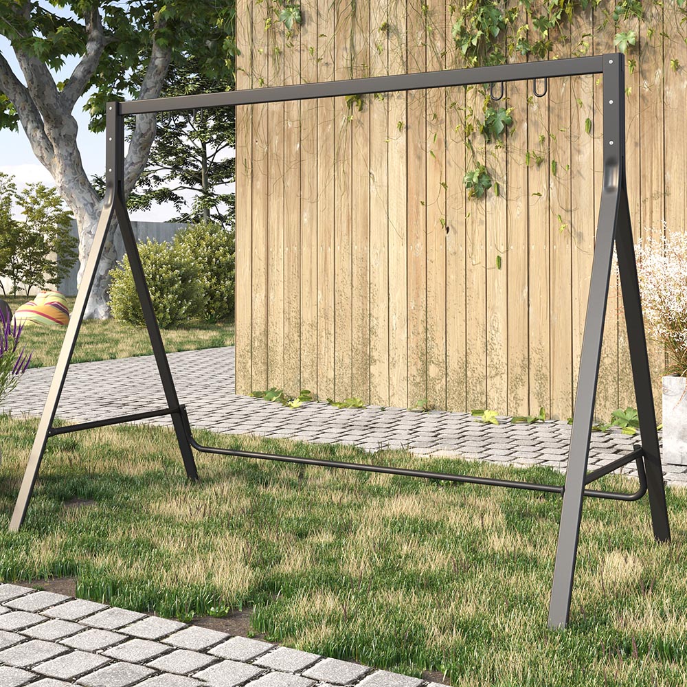 Live Casual Universal 4ft. Or 5ft. Metal Outdoor Swing Stand –