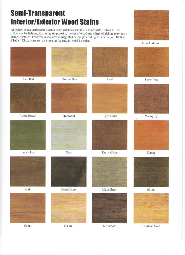 Natural-Kote Soy-Based Wood Stain
