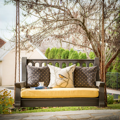 Nostalgic Classic Red Cedar Porch Swing