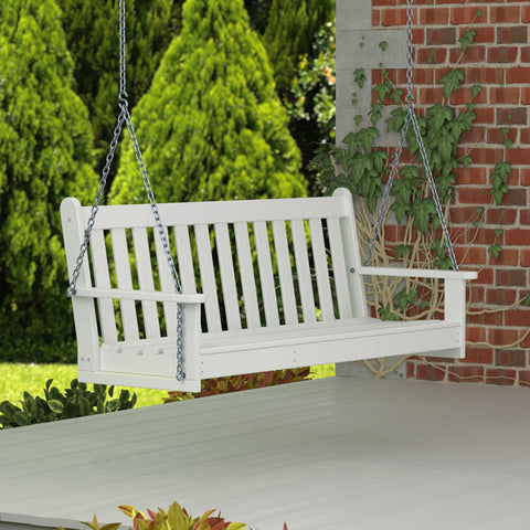 POLYWOOD Vineyard 5ft. Recycled Plastic Porch Swing