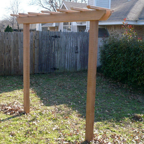 TMP Outdoor Furniture Red Cedar Post Style Arbor Swing Stand
