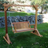 Wood Country Cabbage Hill 4ft. Red Cedar Swing & Stand