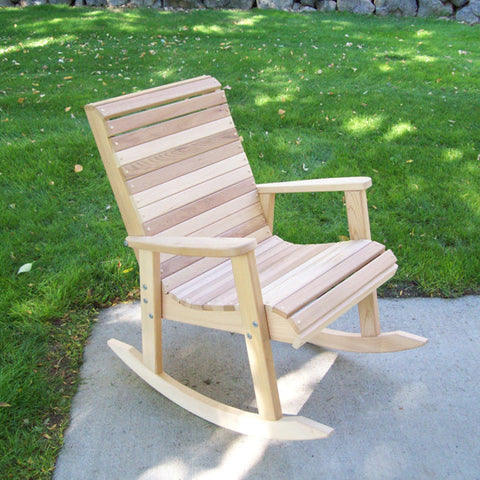 Wood Country T&L Red Cedar Rocking Chair